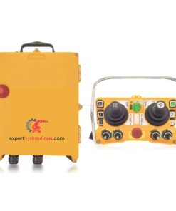 Radio commande pour grue avec joystick