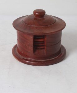 Boite de sous verre en bois