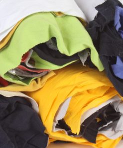 Chiffon couleur coton recyclé petit