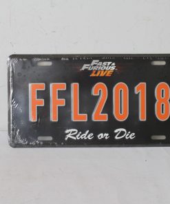 Plaque métallique FAST & FURIOUS