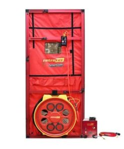 Porte soufflante Retrotec EU6110X avec jauge DM32X