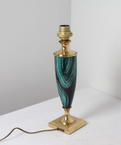 Pied de lampe vintage signé Le Dauphin