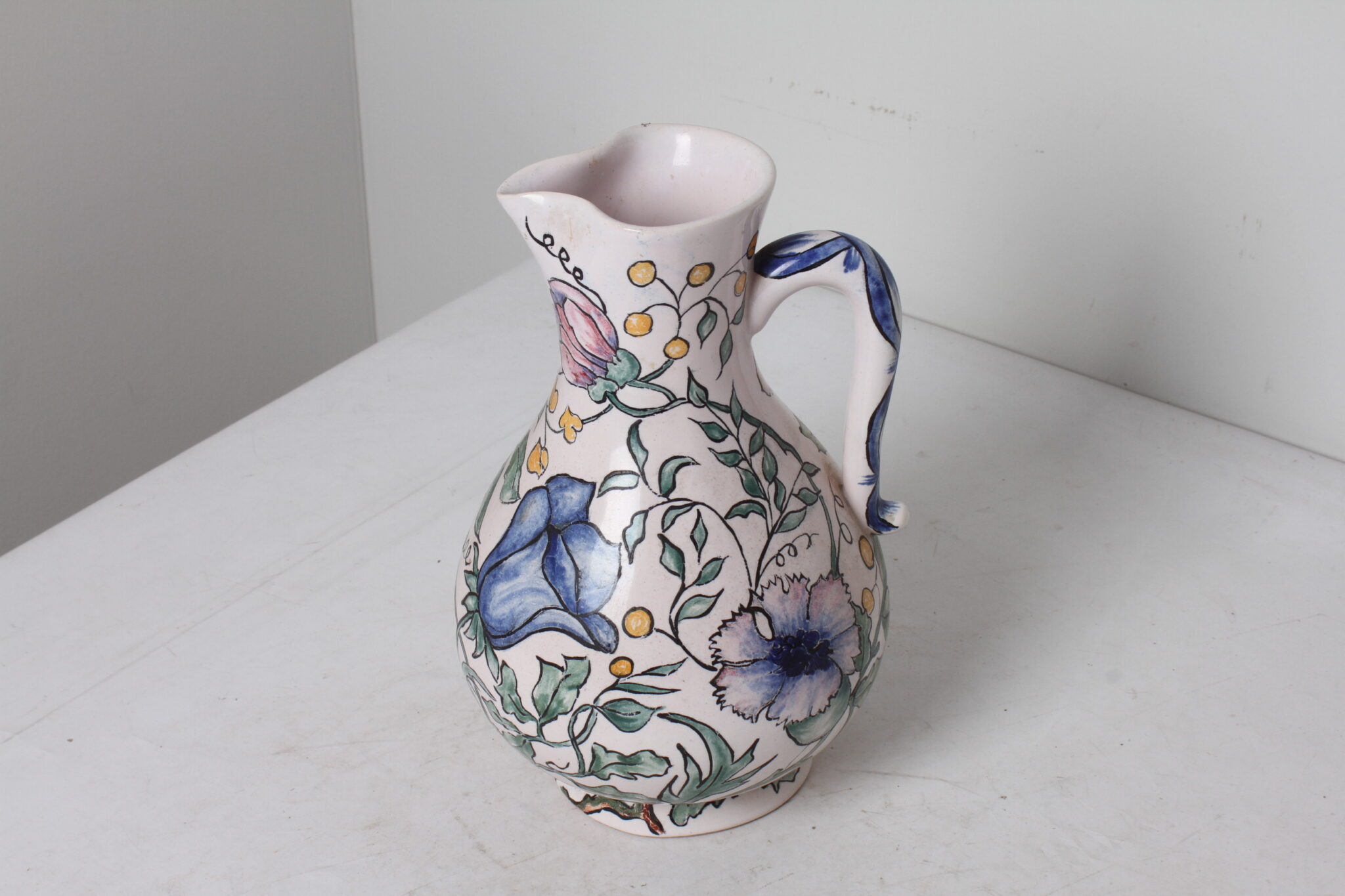 Pichet en céramique design rétro – Image 2