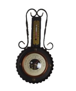 Baromètre en fer forgé